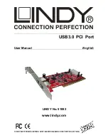 Preview for 1 page of Lindy 51082 User Manual