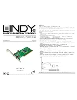 Preview for 1 page of Lindy 51097 User Manual