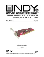 Предварительный просмотр 1 страницы Lindy 51127 User Manual