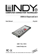 Preview for 1 page of Lindy 51506 User Manual