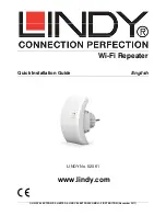 Предварительный просмотр 1 страницы Lindy 52061 Quick Installation Manual