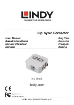 Lindy 70449 User Manual preview