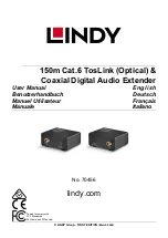 Предварительный просмотр 1 страницы Lindy 70456 User Manual