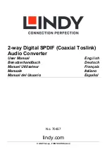 Lindy 70457 User Manual preview
