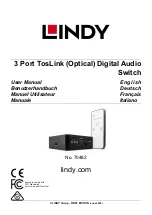 Lindy 70482 User Manual preview