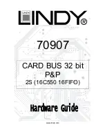 Предварительный просмотр 1 страницы Lindy 70907 Hardware Manual