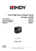 Preview for 1 page of Lindy 73110 User Manual