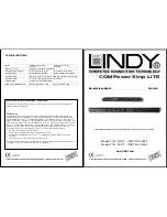 Preview for 1 page of Lindy COMPOWER STRIP LITE 32452 (German) Bedienungsanleitung