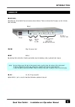 Предварительный просмотр 11 страницы Lindy CPU Switch Quad View Installation And Operation Manual