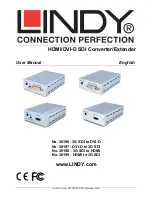 Lindy HDMI/DVI-D SDI User Manual preview