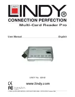 Preview for 1 page of Lindy Network Adapter 42982V0 User Manual