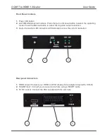 Preview for 4 page of Lindy SCART to HDMI 1.3 HD Scaler User Manual