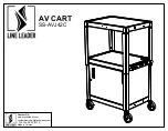 LINE LEADER AV SS-AVJ42C Assembly Instructions предпросмотр