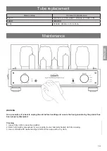 Предварительный просмотр 13 страницы Line Magnetic LM-216IA Owner'S Manual