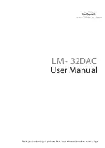 Предварительный просмотр 1 страницы Line Magnetic LM-32DAC User Manual