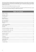 Preview for 3 page of Line Magnetic LM-503PA Operation Manual