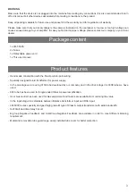 Preview for 4 page of Line Magnetic LM-503PA Operation Manual