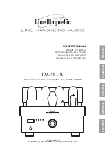 Line Magnetic LM-513PA Owner'S Manual preview