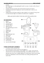 Предварительный просмотр 15 страницы Linea 2000 DOMO 479K Instruction Booklet