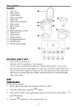 Предварительный просмотр 38 страницы Linea 2000 DOMO 479K Instruction Booklet