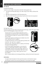 Preview for 14 page of Linea 2000 DOMO 717634900000 Instruction Booklet