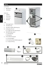 Preview for 36 page of Linea 2000 DOMO 717634900000 Instruction Booklet