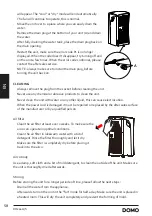 Предварительный просмотр 58 страницы Linea 2000 DOMO 717634900000 Instruction Booklet