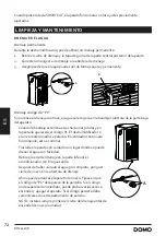 Preview for 72 page of Linea 2000 DOMO 717634900000 Instruction Booklet