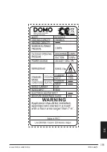 Preview for 119 page of Linea 2000 DOMO 717634900000 Instruction Booklet