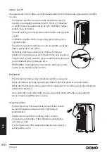 Предварительный просмотр 100 страницы Linea 2000 Domo 8000 BTU Instruction Booklet