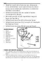 Предварительный просмотр 14 страницы Linea 2000 Domo B3961 Instruction Booklet