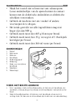 Предварительный просмотр 15 страницы Linea 2000 Domo B3962 Instruction Booklet