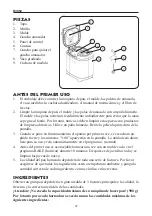 Предварительный просмотр 92 страницы Linea 2000 Domo B3962 Instruction Booklet