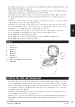 Предварительный просмотр 29 страницы Linea 2000 DOMO B3963 Instruction Booklet