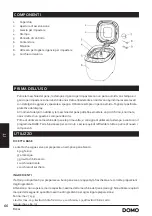 Предварительный просмотр 66 страницы Linea 2000 DOMO B3963 Instruction Booklet