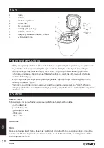 Предварительный просмотр 90 страницы Linea 2000 DOMO B3963 Instruction Booklet