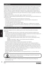 Preview for 64 page of Linea 2000 DOMO B3971 Instruction Booklet