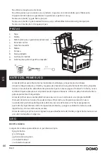 Preview for 66 page of Linea 2000 DOMO B3971 Instruction Booklet