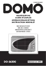 Linea 2000 Domo DO-2620G Instruction Booklet preview