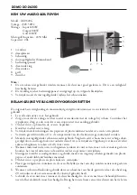 Предварительный просмотр 5 страницы Linea 2000 Domo DO-2620G Instruction Booklet