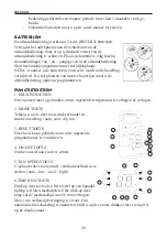 Предварительный просмотр 20 страницы Linea 2000 DOMO DO-262A Instruction Booklet