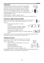 Предварительный просмотр 87 страницы Linea 2000 DOMO DO-262A Instruction Booklet