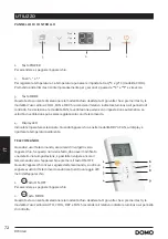 Предварительный просмотр 72 страницы Linea 2000 DOMO DO10160 Instruction Booklet