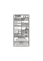 Preview for 102 page of Linea 2000 DOMO DO10160 Instruction Booklet