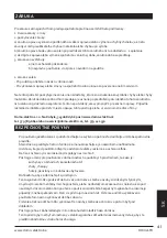 Preview for 41 page of Linea 2000 DOMO DO1025FR Instruction Manual