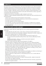 Preview for 24 page of Linea 2000 Domo DO1027GO-BF Manual