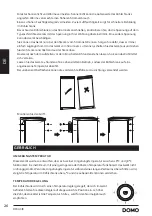 Предварительный просмотр 26 страницы Linea 2000 DOMO DO1051K Manual