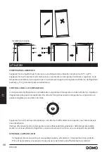 Предварительный просмотр 56 страницы Linea 2000 DOMO DO1051K Manual