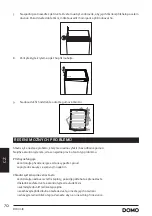 Предварительный просмотр 70 страницы Linea 2000 DOMO DO1051K Manual