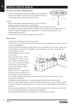 Предварительный просмотр 8 страницы Linea 2000 DOMO DO1057 Instruction Booklet